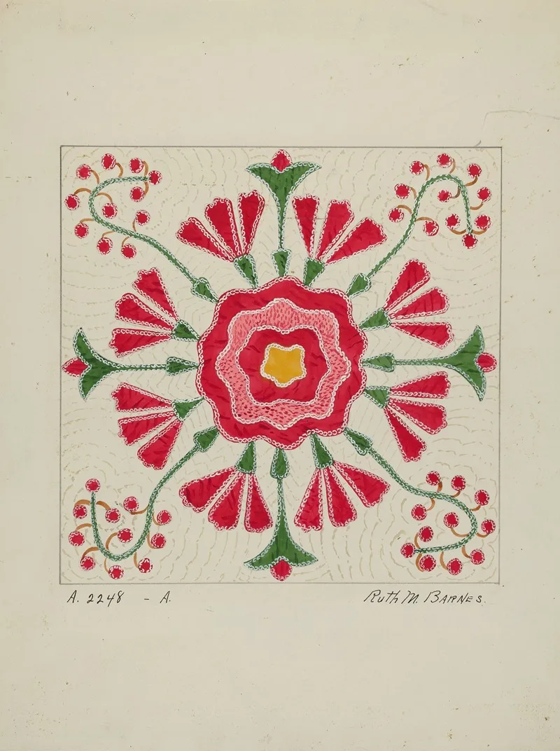 Applique Quilt 27