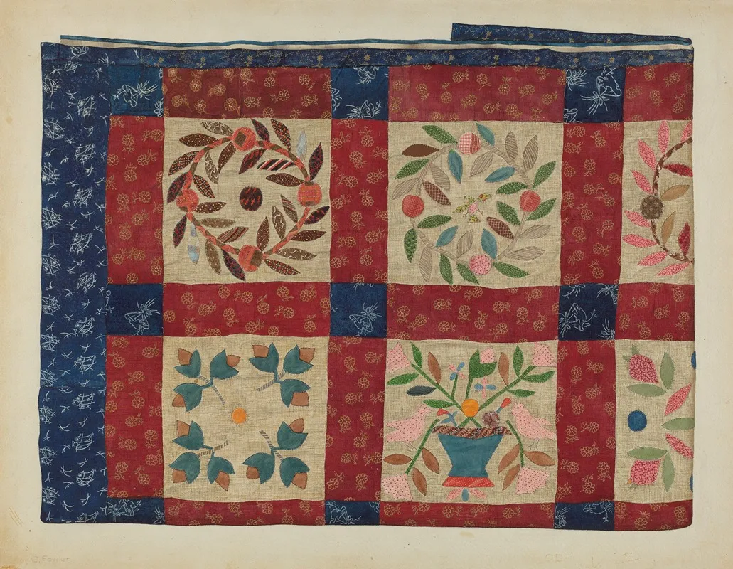 Applique Quilt 4