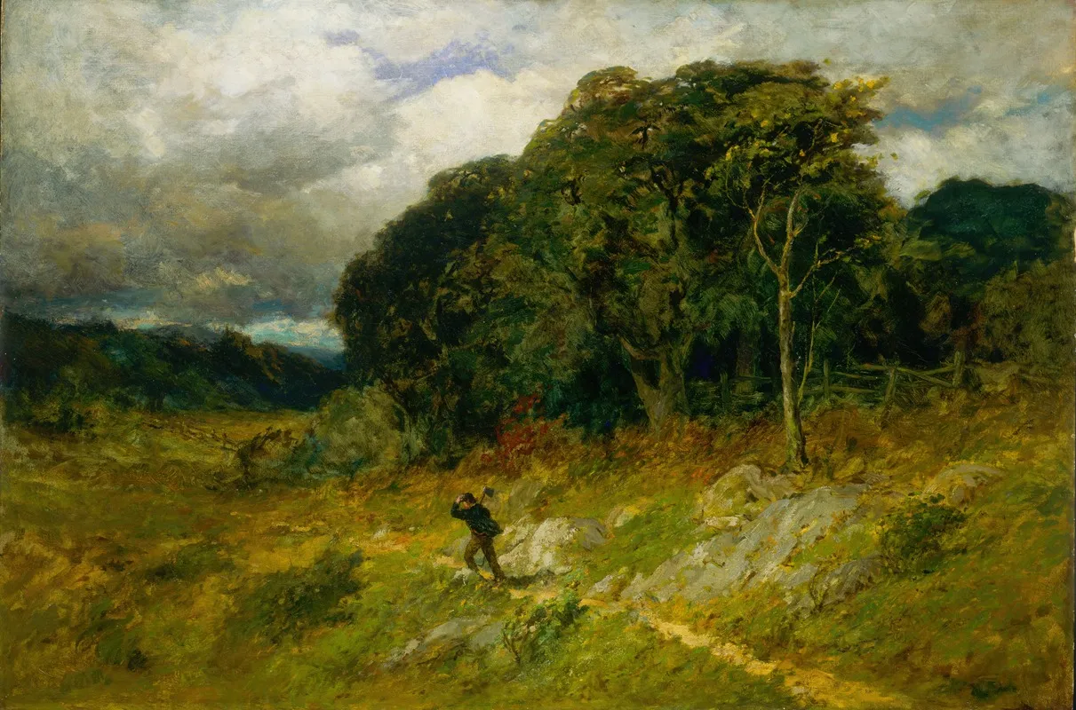 Approaching Storm 4 by Edward Mitchell Bannister - Canvas Print