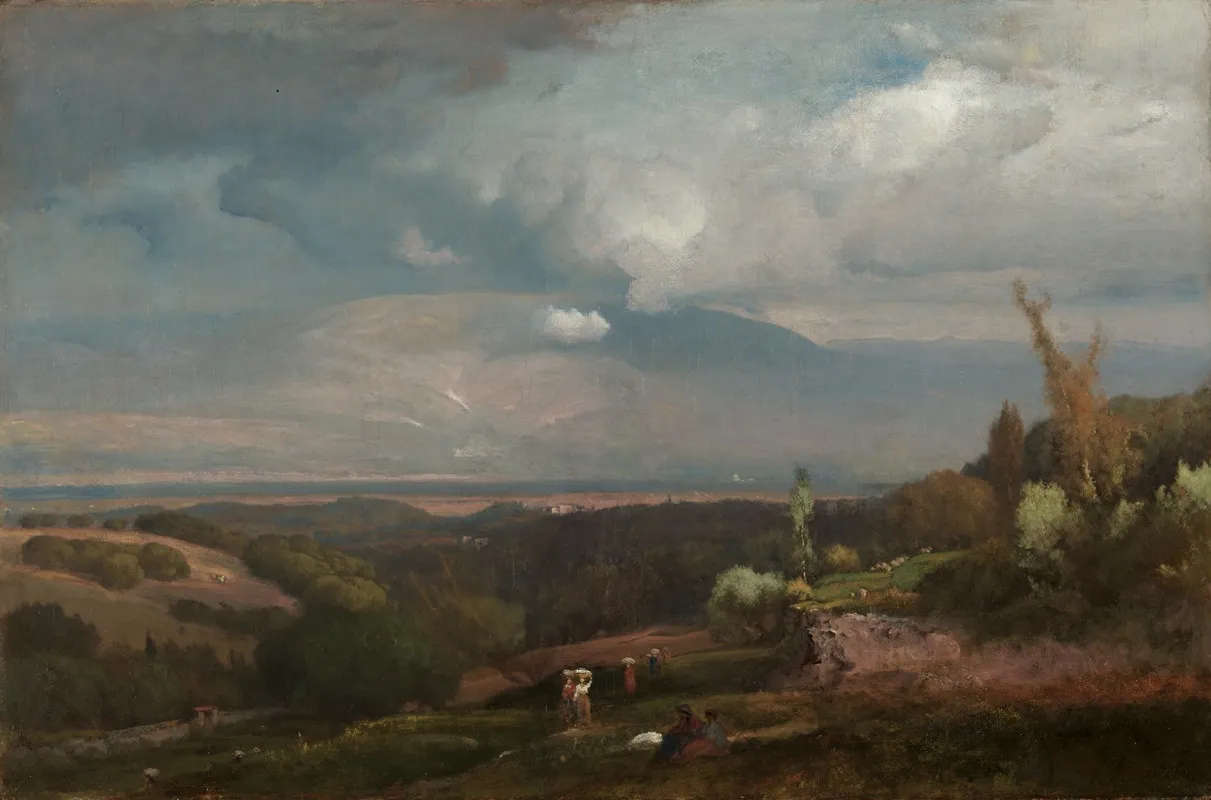 Approaching Storm From The Alban Hills