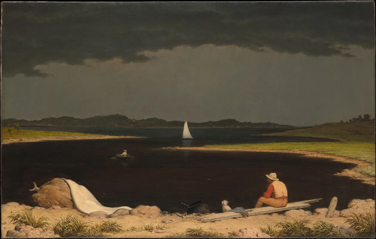 Approaching Thunder Storm by Martin Johnson Heade - Canvas Print