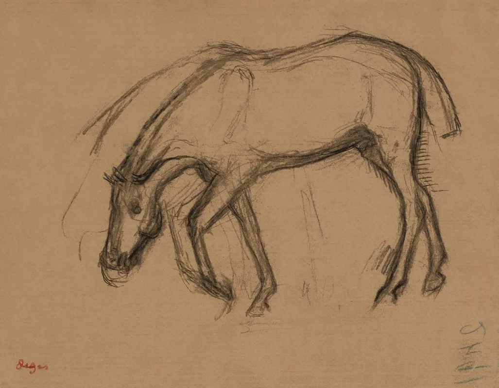Apres La Course Cheval Rentrant Au Pesage