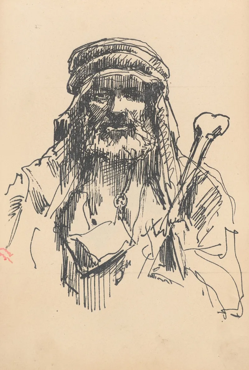 Arab 6 by Jan Styka - Canvas Print