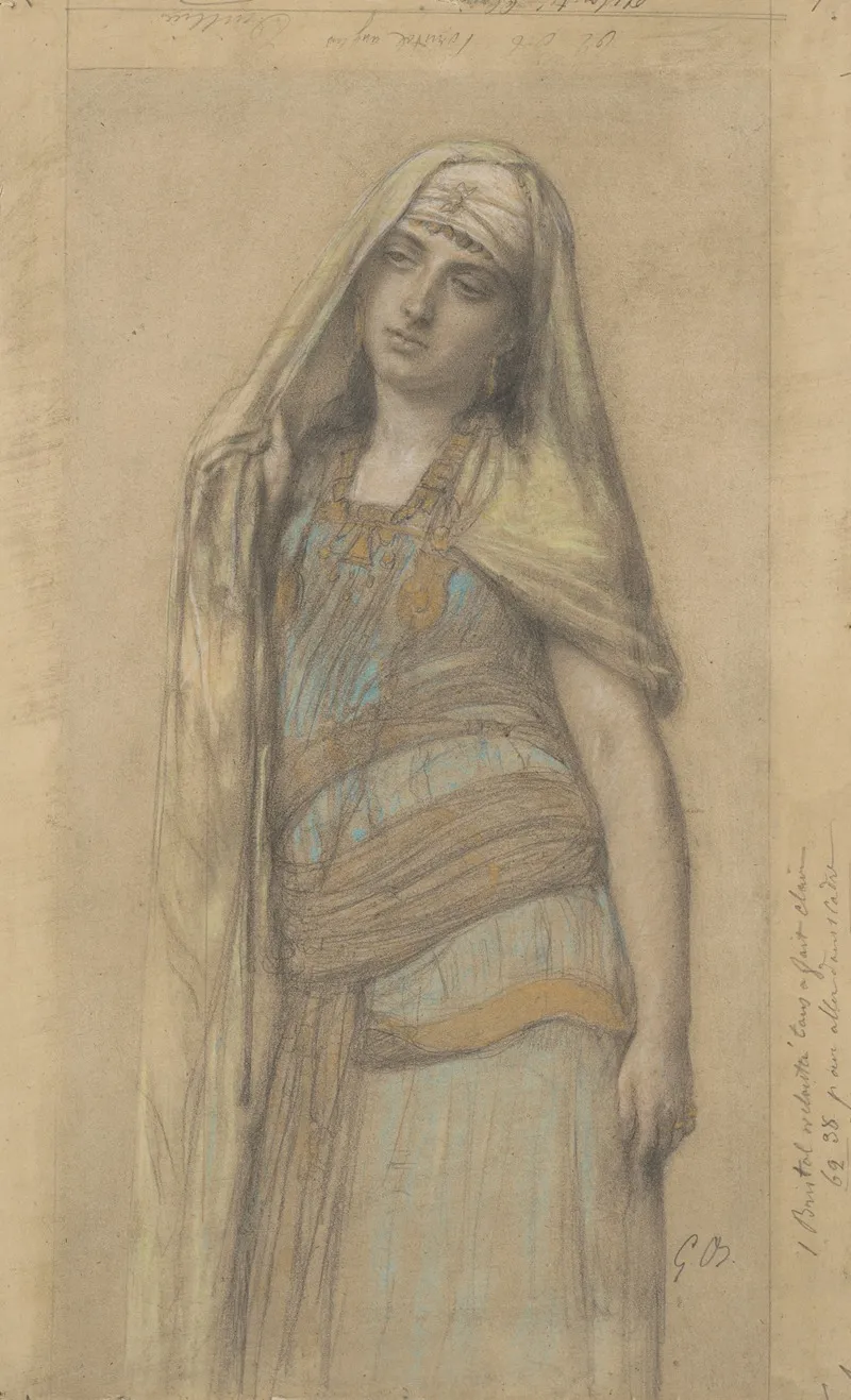 Arab Woman 4 by Gustave Boulanger - Canvas Print