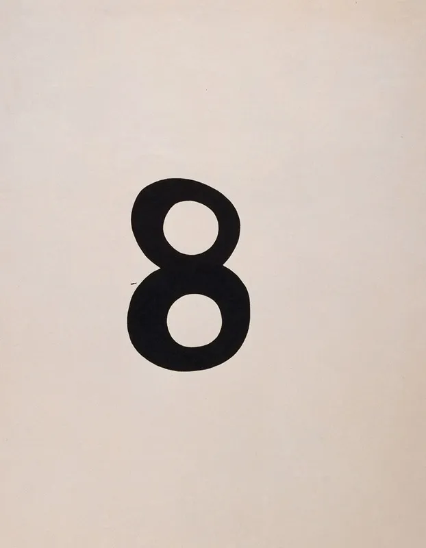 Arabische Acht by Kurt Schwitters - Canvas Print