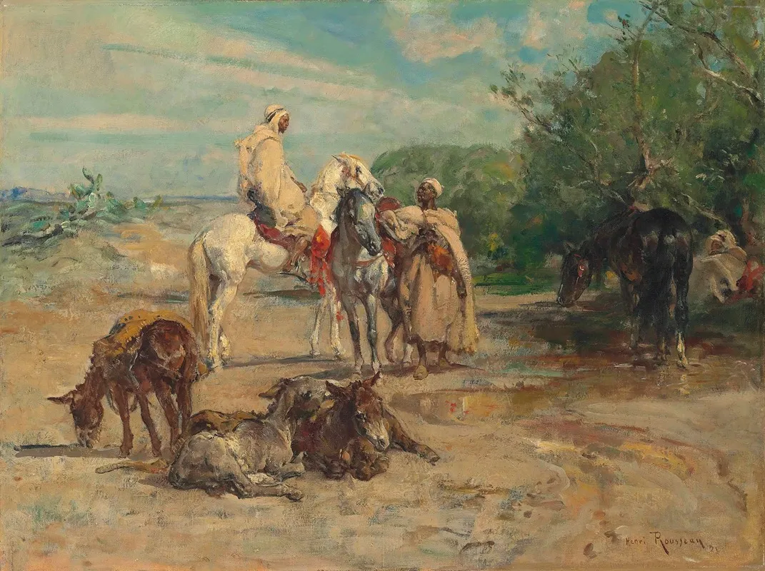 Arabs On Horseback