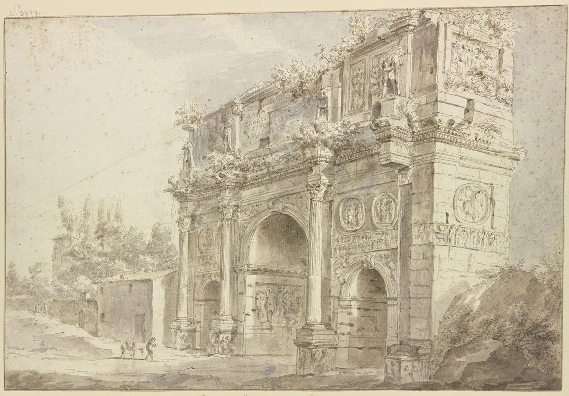 Arch Of Constantine In Rome