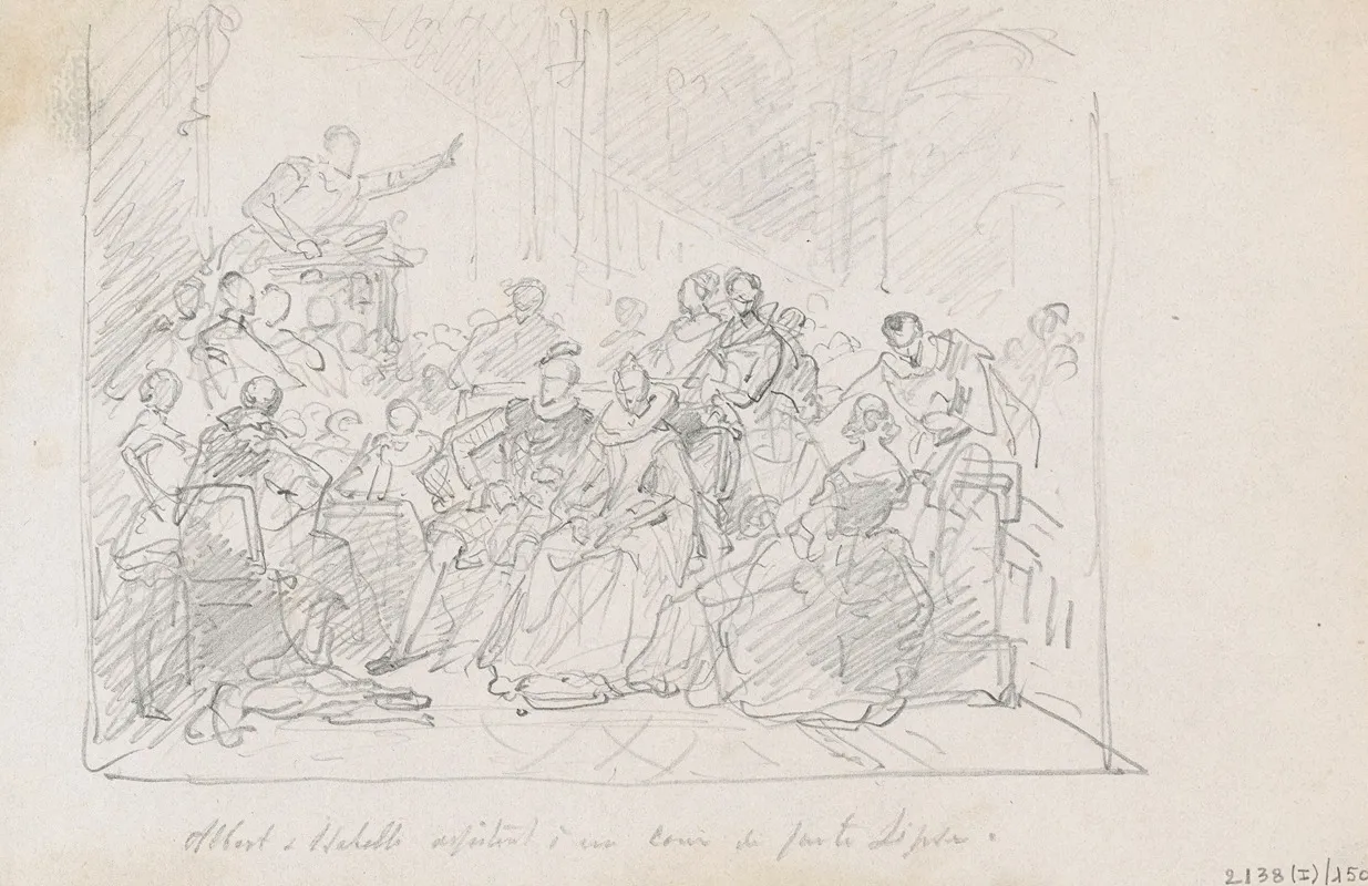 Archdukes Albert And Isabella Attend A Lesson By Justus Lipsius 2
