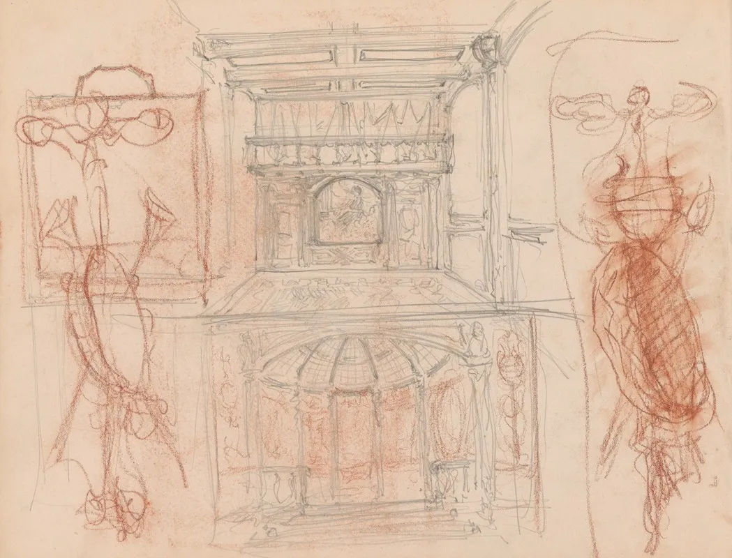 Architectural Elements 2 by Jules Schmalzigaug - Canvas Print