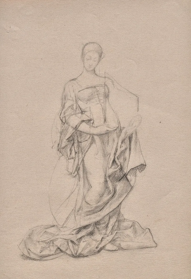 Architecture 3 by Marie Bracquemond - Canvas Print