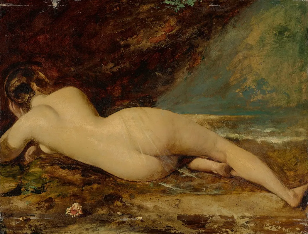 Ariadne 12 by William Etty - Canvas Print