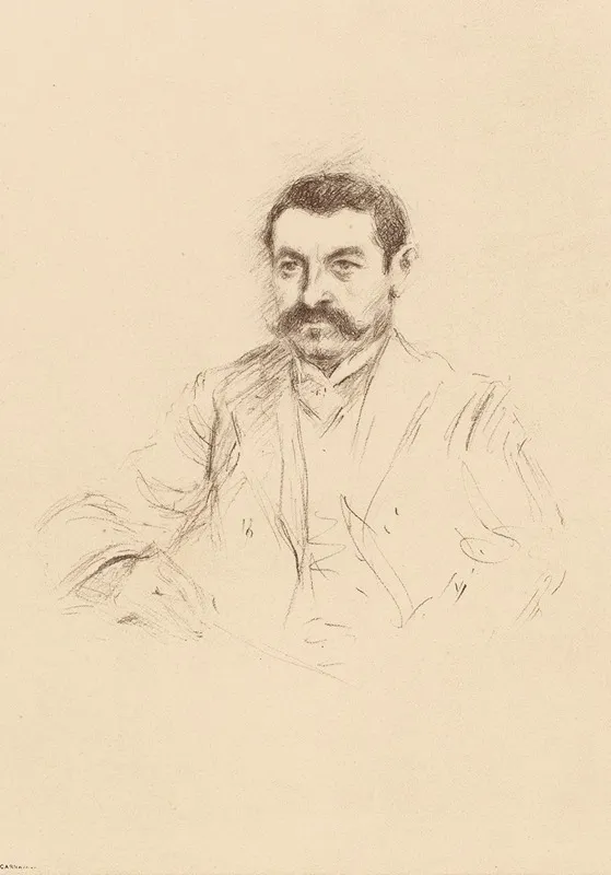 Aristide Briand by Noël Dorville - Canvas Print