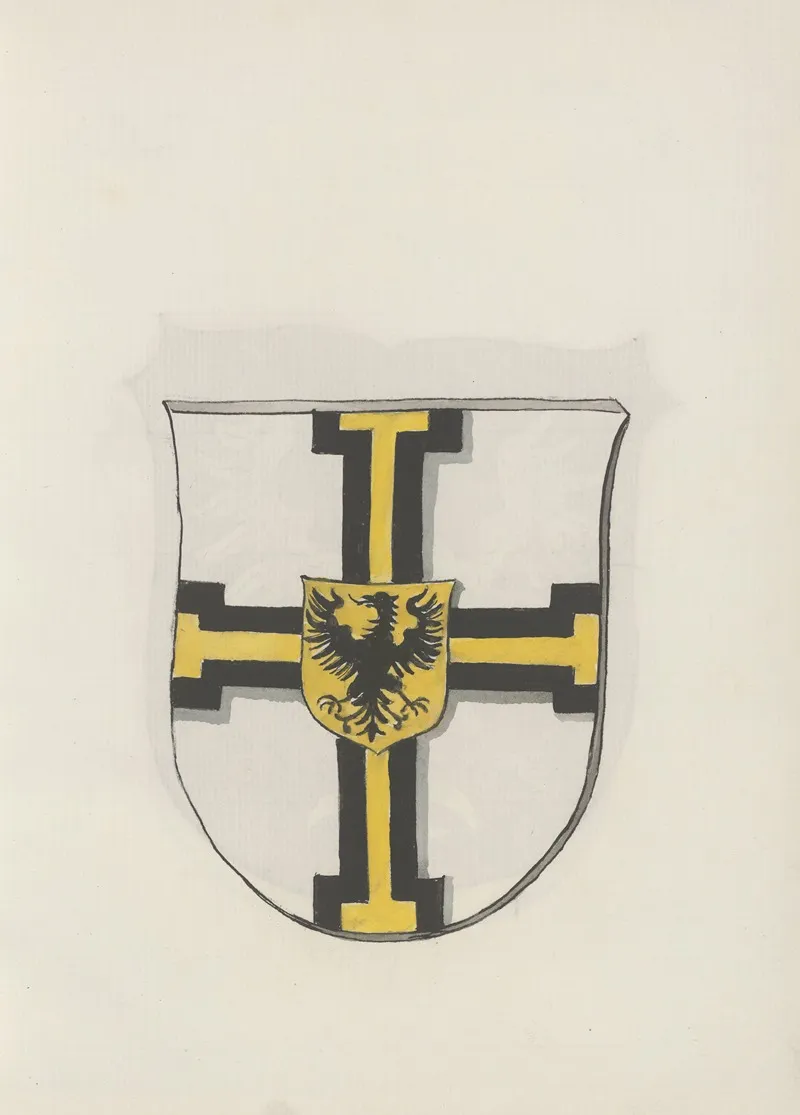 Arma Regni Et Baronum Poloniae Ac M D Lithuaniae Pl 004 by Boleslaw Starzyński - Canvas Print