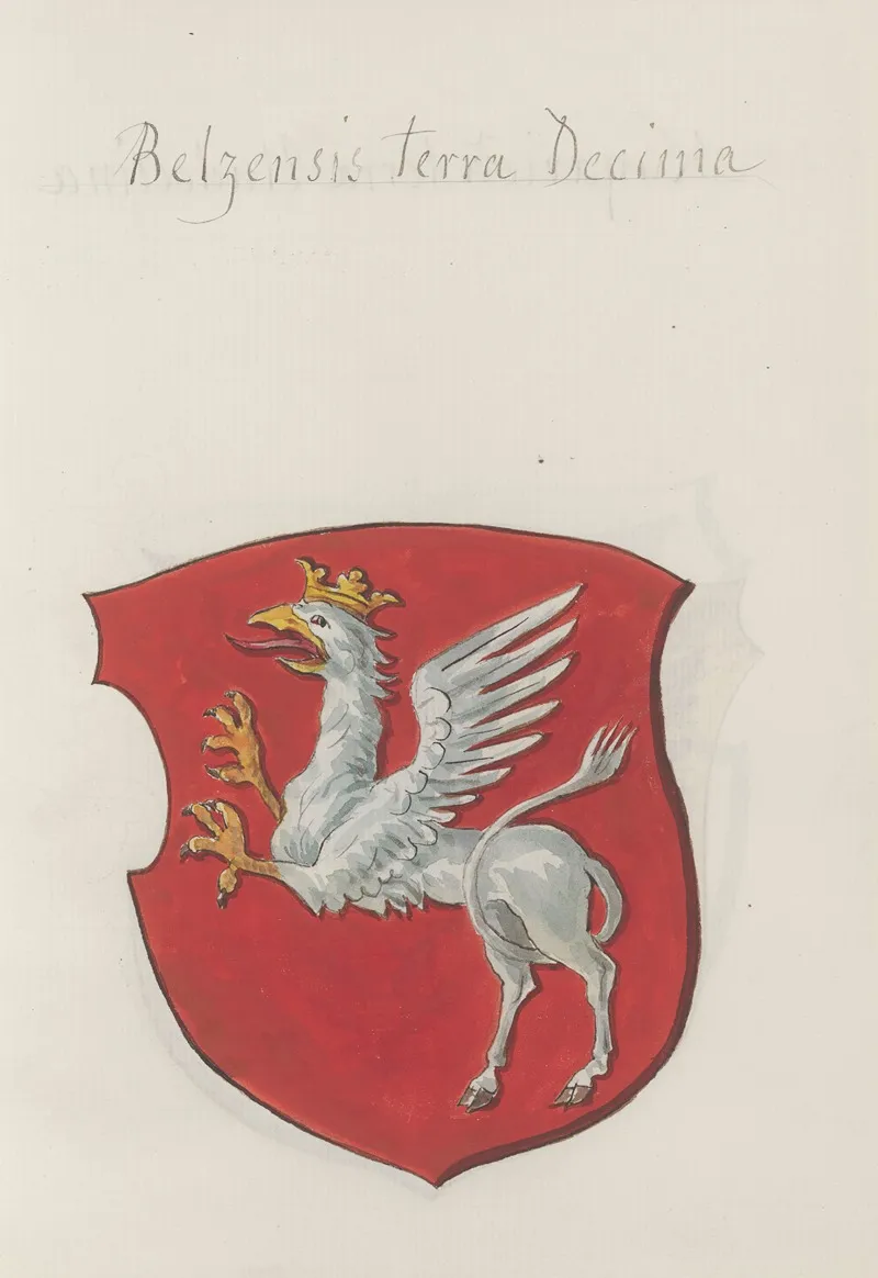 Arma Regni Et Baronum Poloniae Ac M D Lithuaniae Pl 016 by Boleslaw Starzyński - Canvas Print