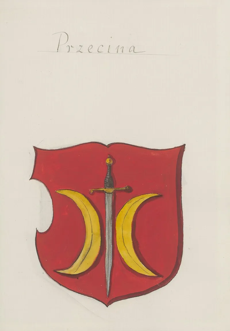 Arma Regni Et Baronum Poloniae Ac M D Lithuaniae Pl 054 by Boleslaw Starzyński - Canvas Print