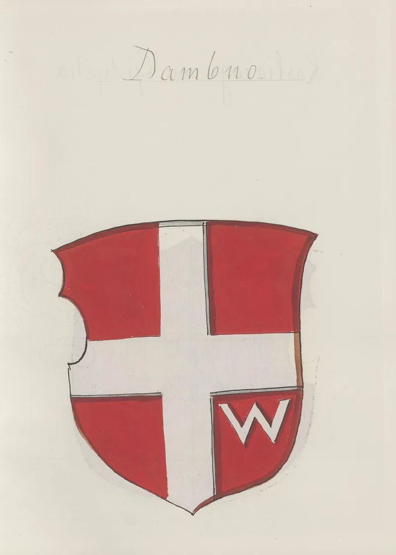 Arma Regni Et Baronum Poloniae Ac M D Lithuaniae Pl 064 by Boleslaw Starzyński - Canvas Print