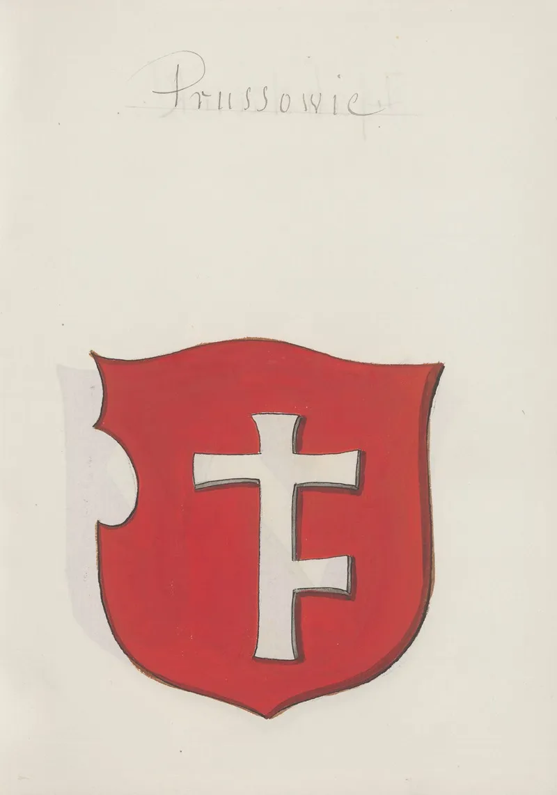 Arma Regni Et Baronum Poloniae Ac M D Lithuaniae Pl 101 by Boleslaw Starzyński - Canvas Print