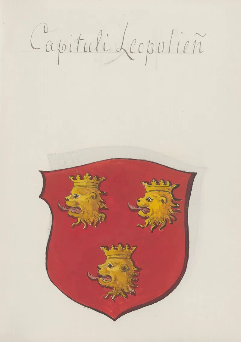Arma Regni Et Baronum Poloniae Ac M D Lithuaniae Pl 121 by Boleslaw Starzyński - Canvas Print