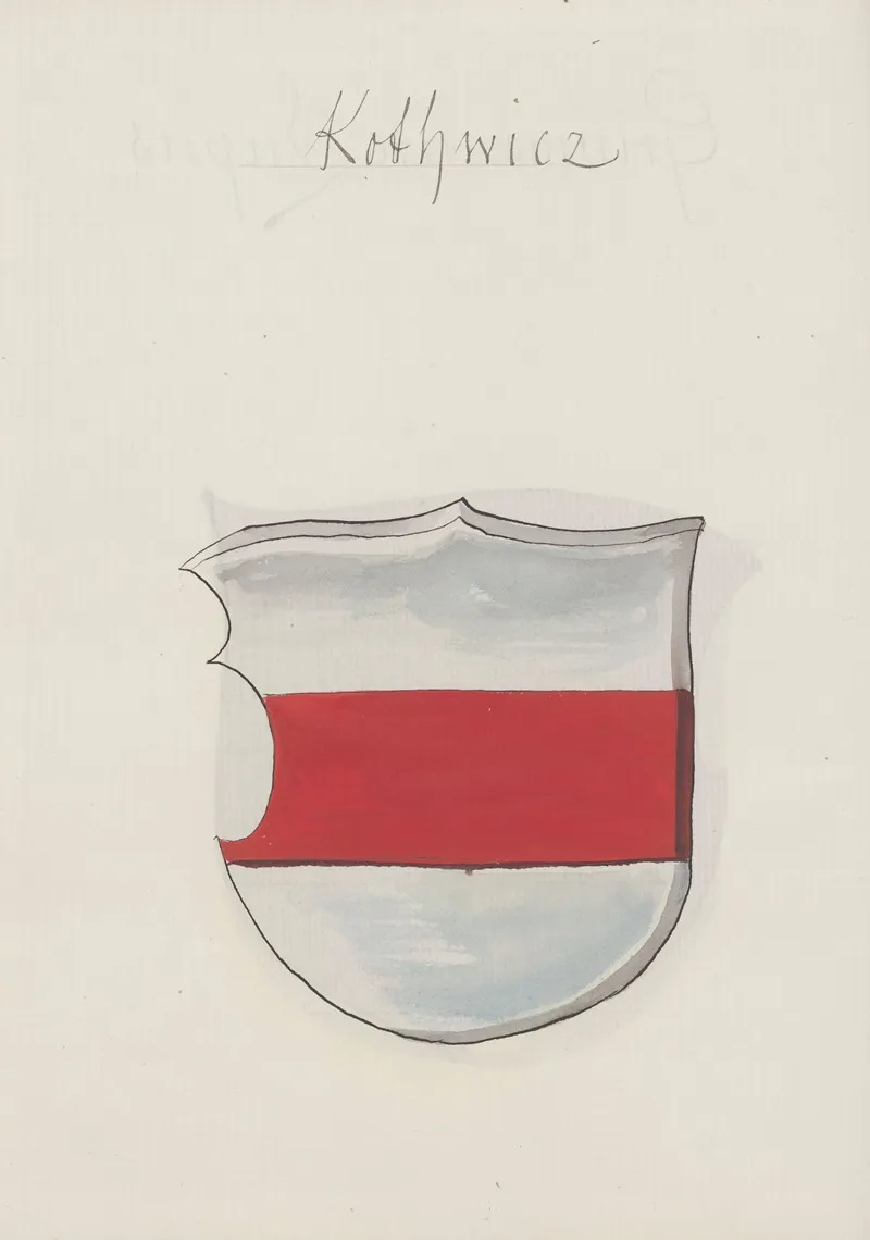 Arma Regni Et Baronum Poloniae Ac M D Lithuaniae Pl 130 by Boleslaw Starzyński - Canvas Print