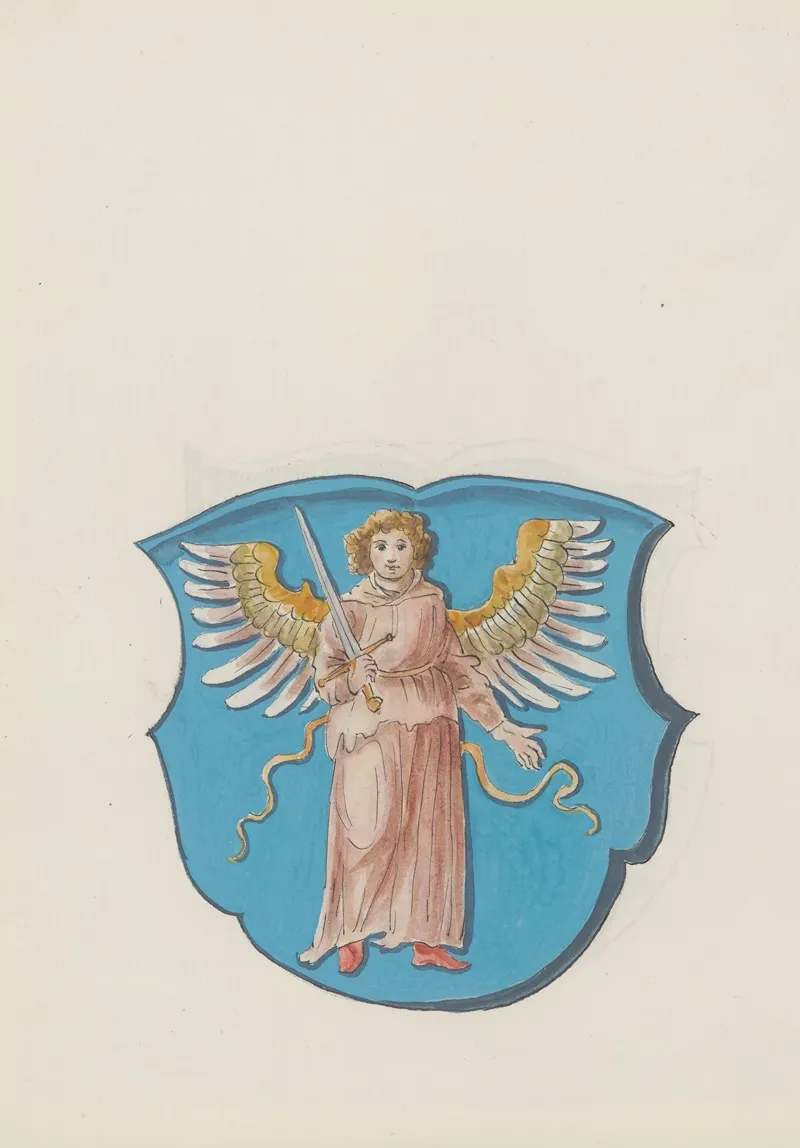 Arma Regni Et Baronum Poloniae Ac M D Lithuaniae Pl 148 by Boleslaw Starzyński - Canvas Print