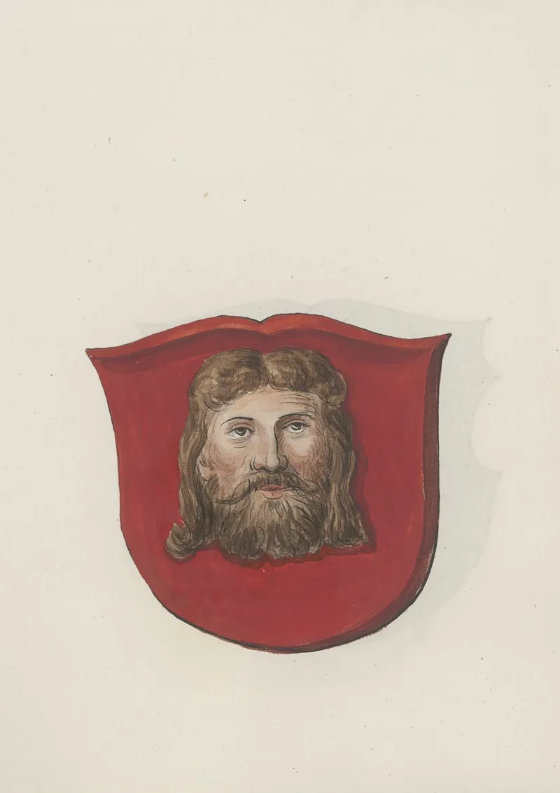 Arma Regni Et Baronum Poloniae Ac M D Lithuaniae Pl 149 by Boleslaw Starzyński - Canvas Print