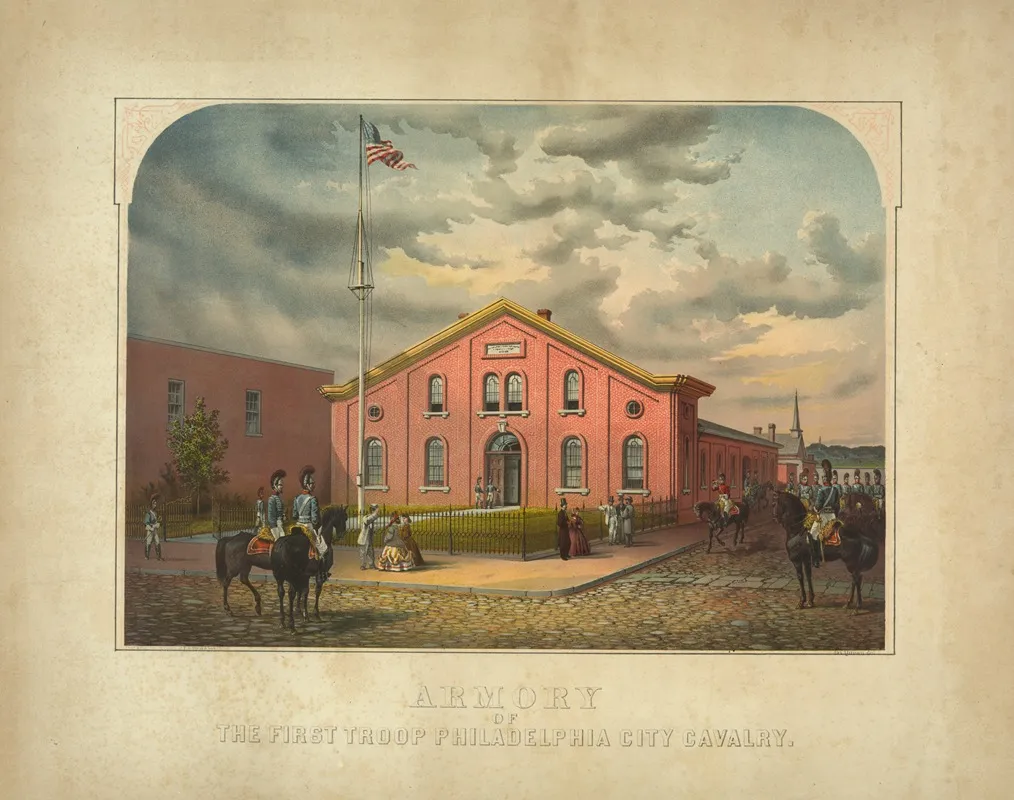 Armory Of The First Troop Philadelphia City Cavalry 2