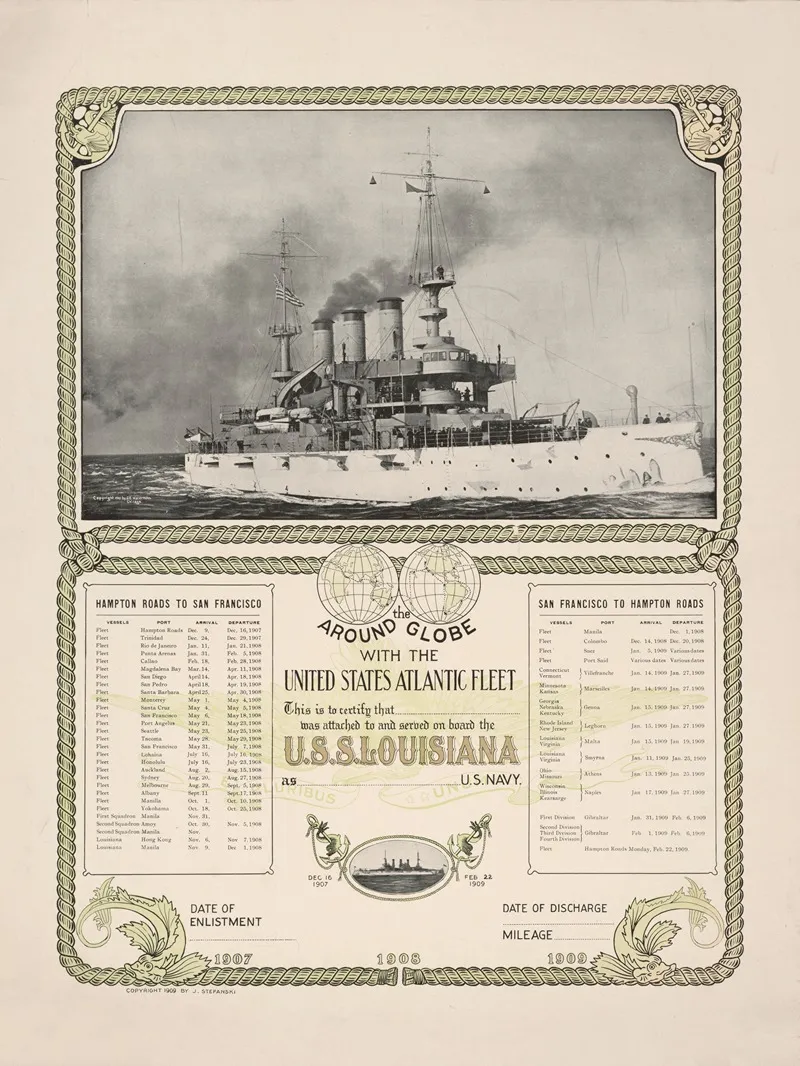 Around The Globe With The United States Atlantic Fleet