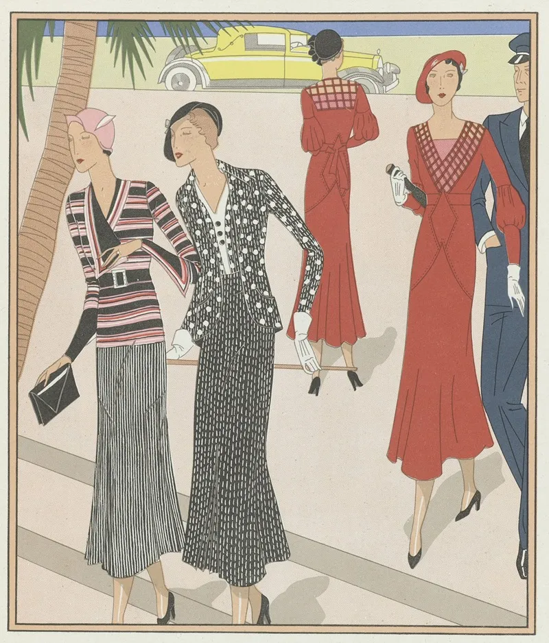 Art Gout Beaute Feuillets De L Elegance Feminine Mars 1932 No 139 12e Annee P 20