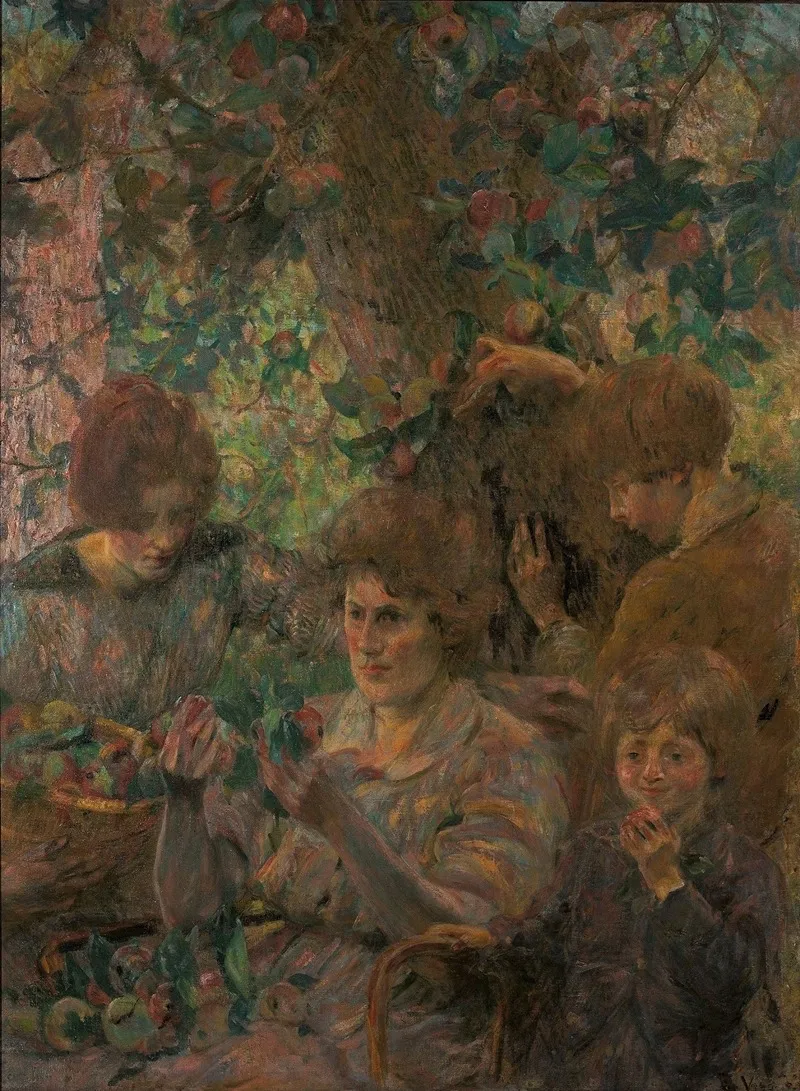 As Macas by Eliseu Visconti - Canvas Print