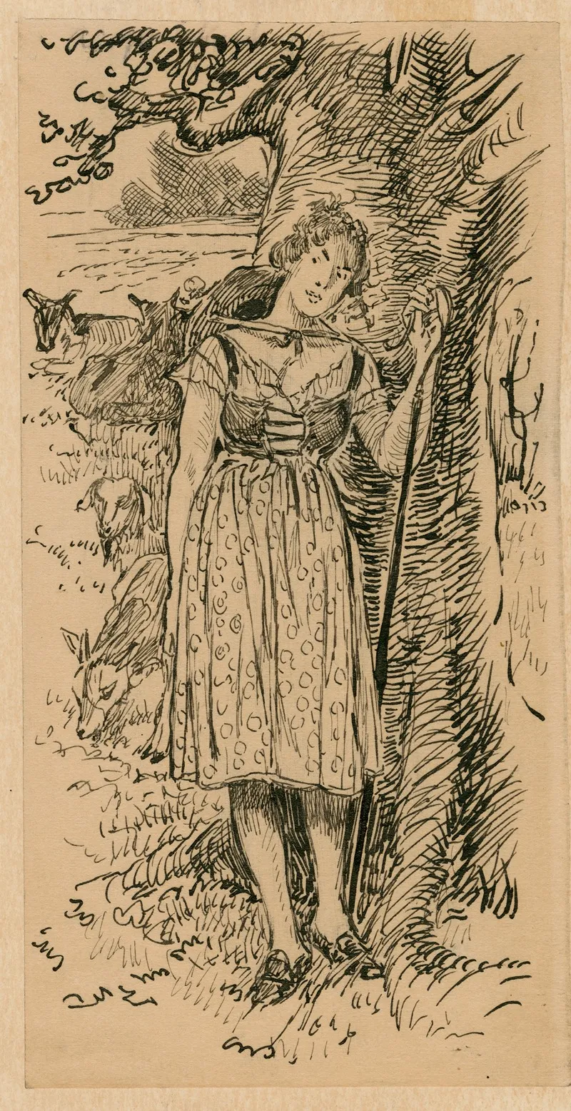 As You Like It Audrey by Louis Rhead - Canvas Print