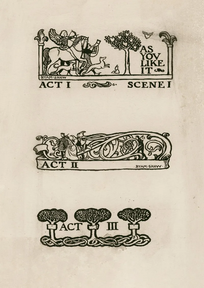 As You Like It Headings 2