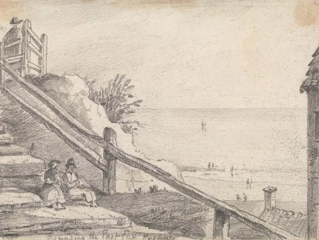 Ascending The East Cliff Hastings