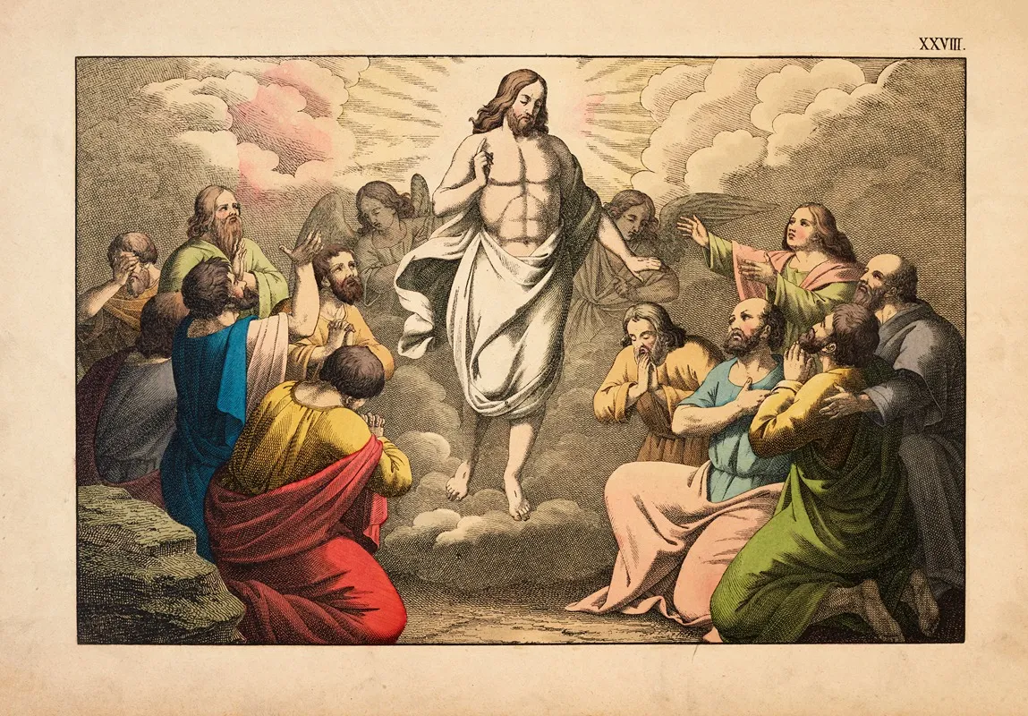 Ascension 9 by Theodor Eckardt - Canvas Print