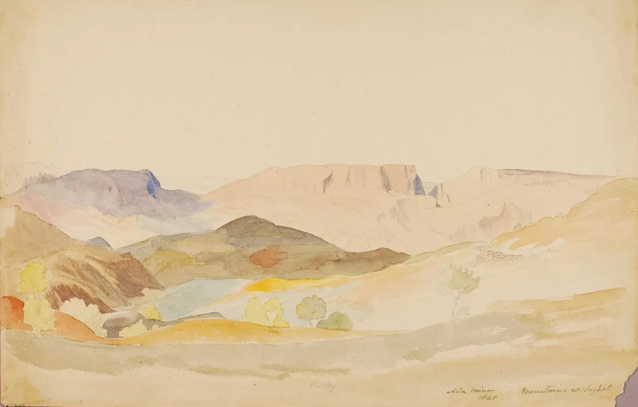 Asia Minor by Miner Kilbourne Kellogg - Canvas Print