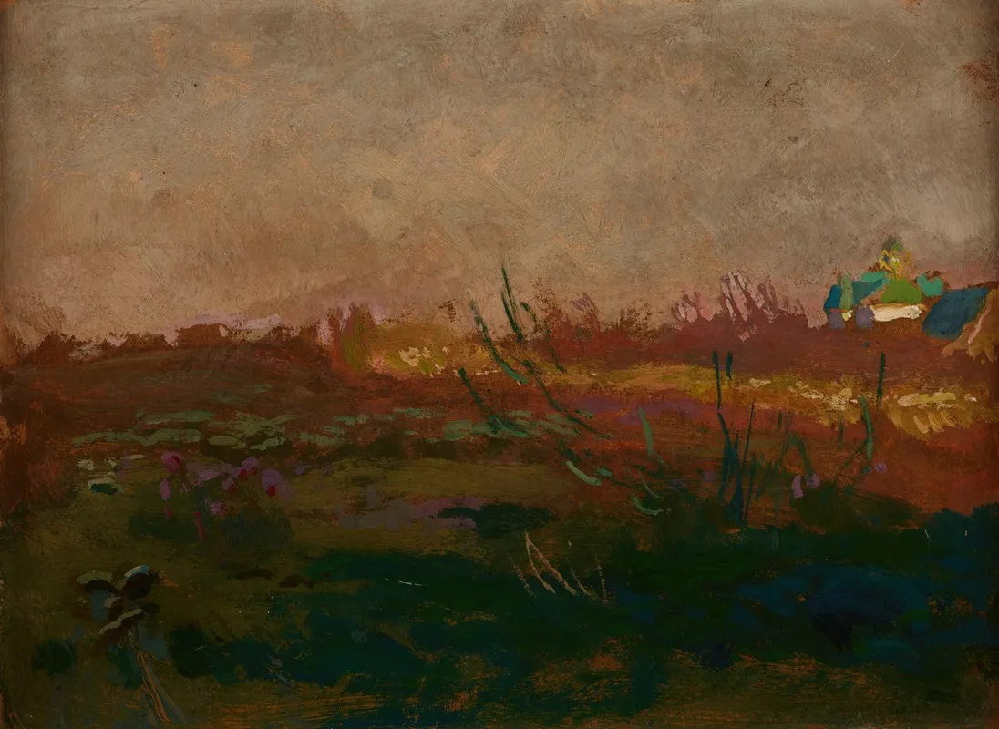 Askolds Grave In Kyiv by Jan Stanisławski - Canvas Print