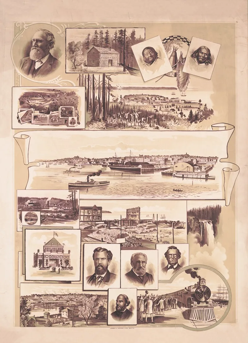 Assorted Frontier Scenes