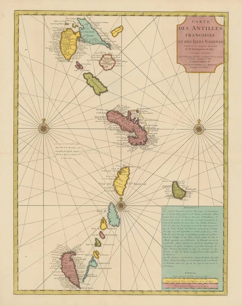 Atlas Nouveau Contenant Toutes Les Parties Su Monde Pl 114 by Covens &amp; Mortier - Canvas Print