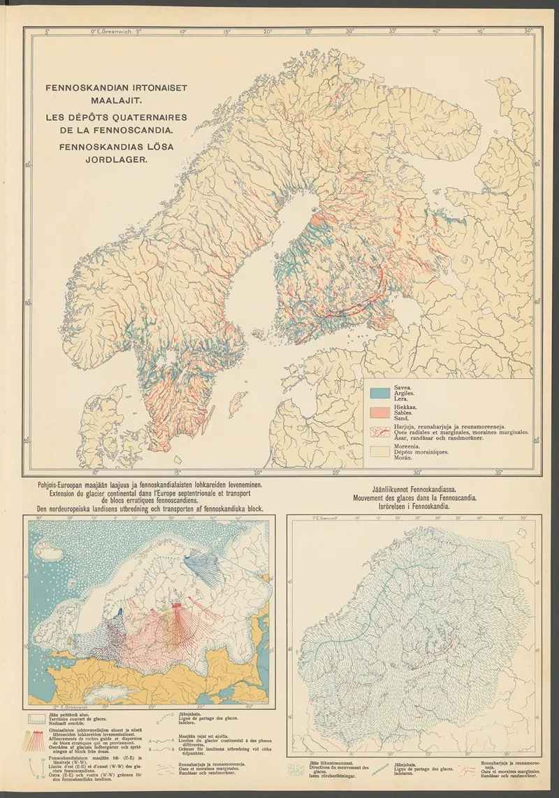 Atlas Ofver Finland Pl 05 by Ferdinand Tilgmann - Canvas Print