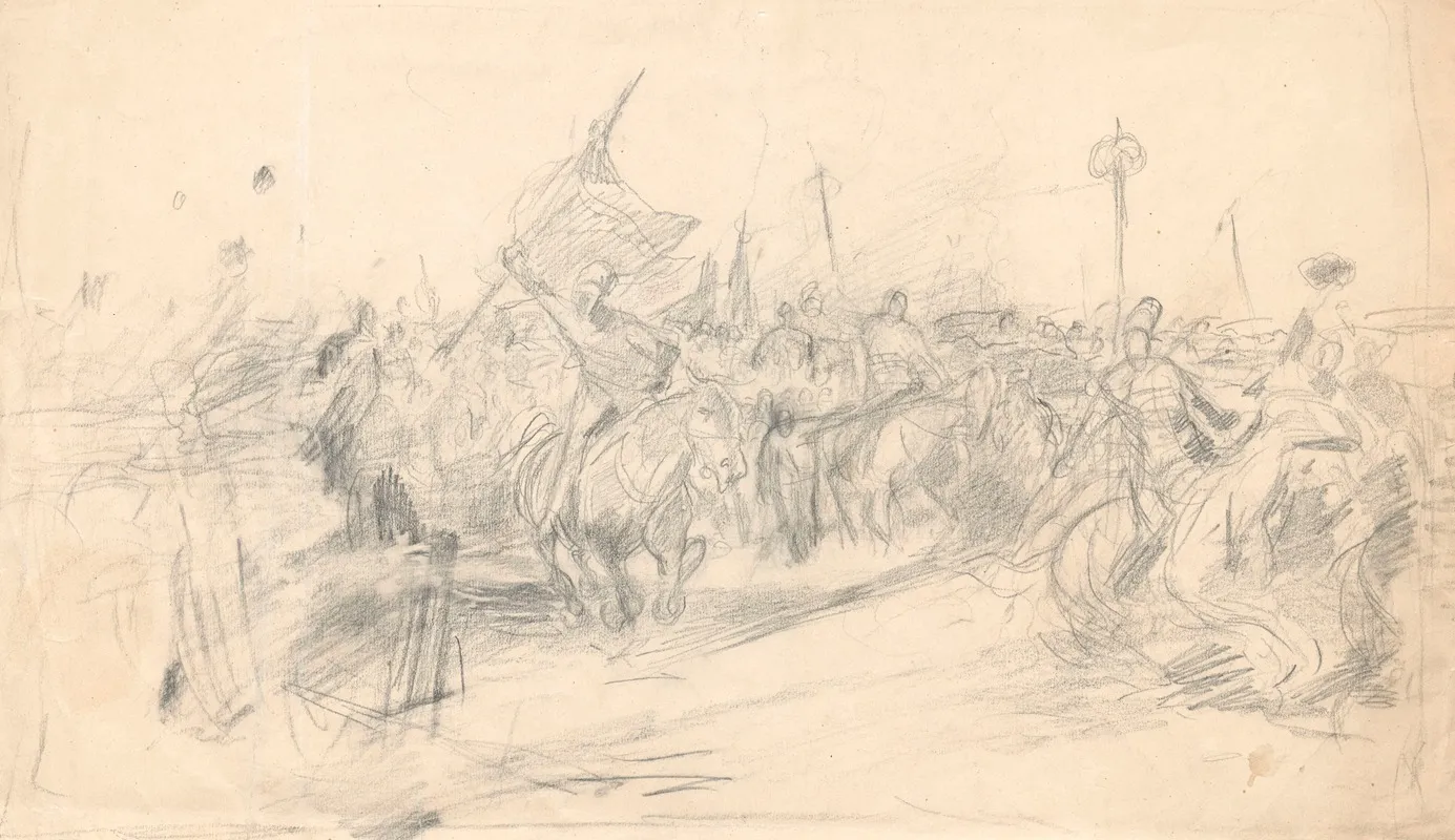 Attack Battle Scene