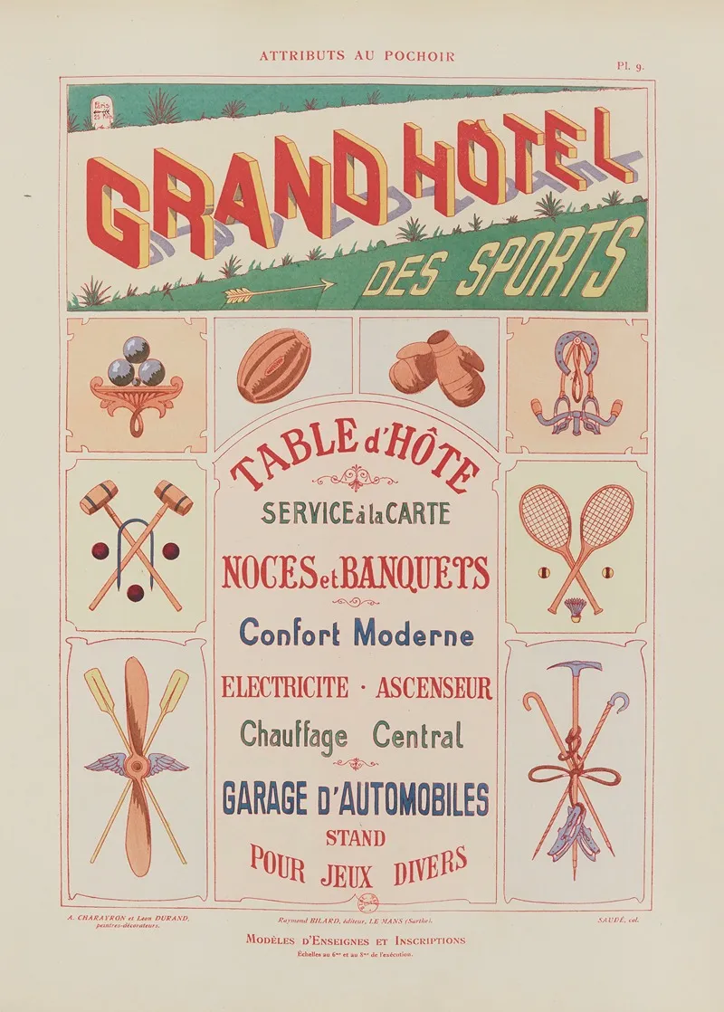 Attributs Au Pochoir Pl 10