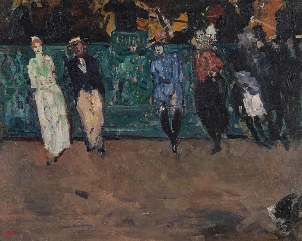 Au Bal 3 by Louis Valtat - Canvas Print