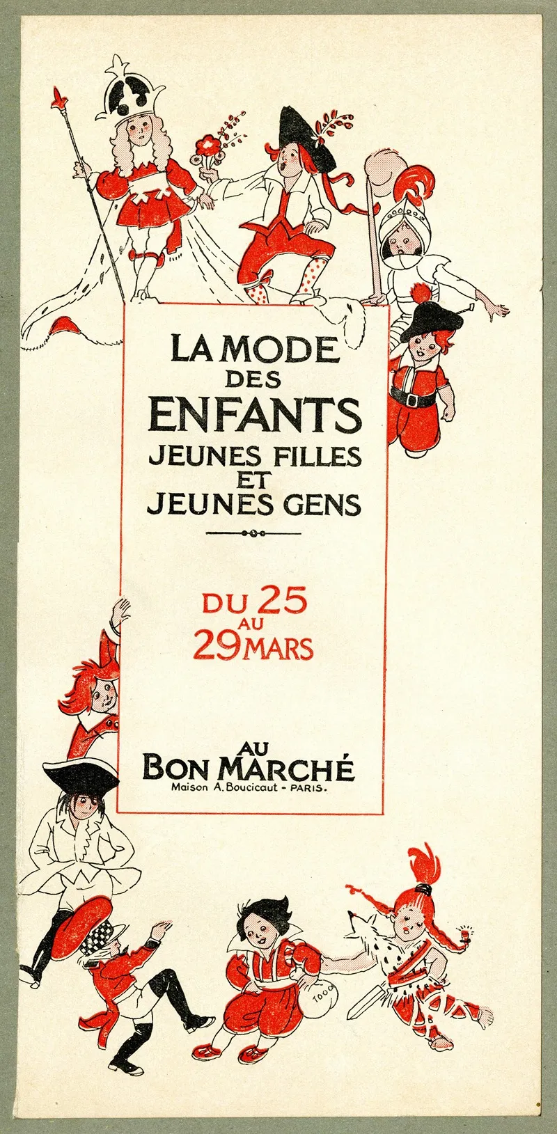Au Bon Marche La Mode Des Enfants