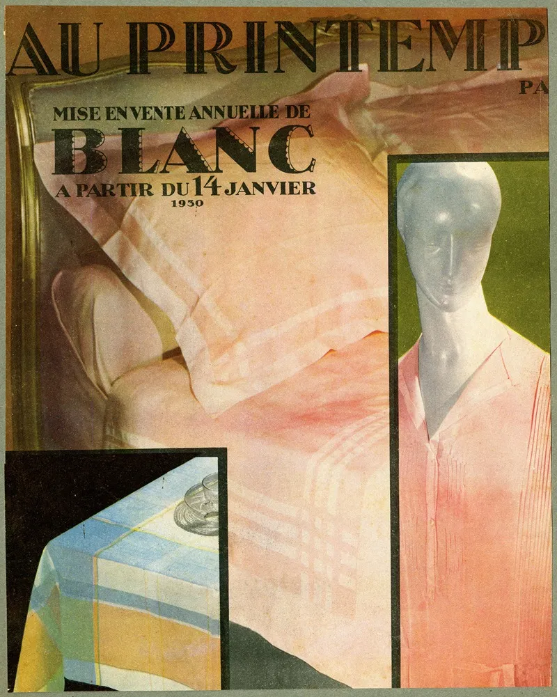 Au Printemp Mise En Vente Annuelle De Blanc