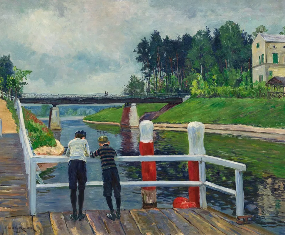 Auf Der Landungsbrucke