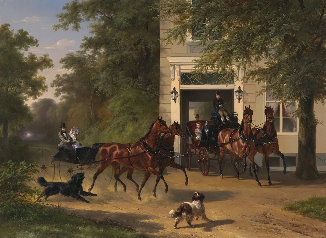 August Belmont And Isabel Perry