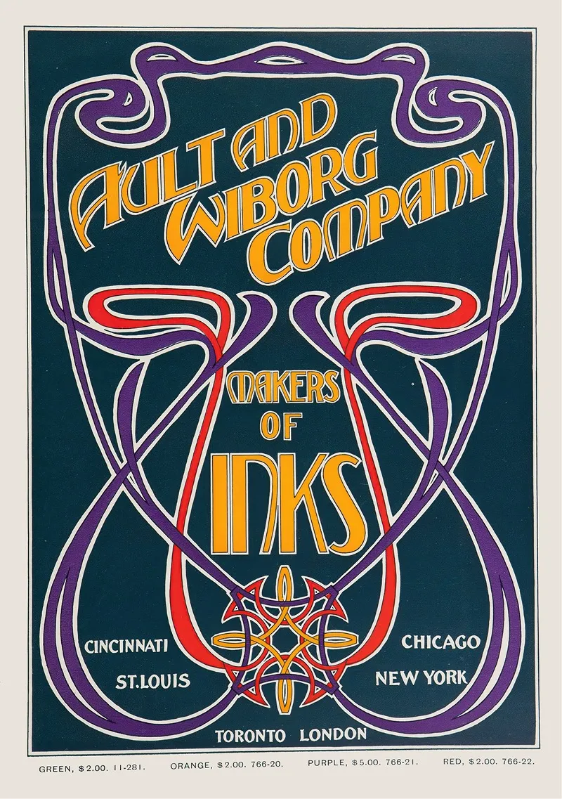 Ault And Wiborg Ad 109