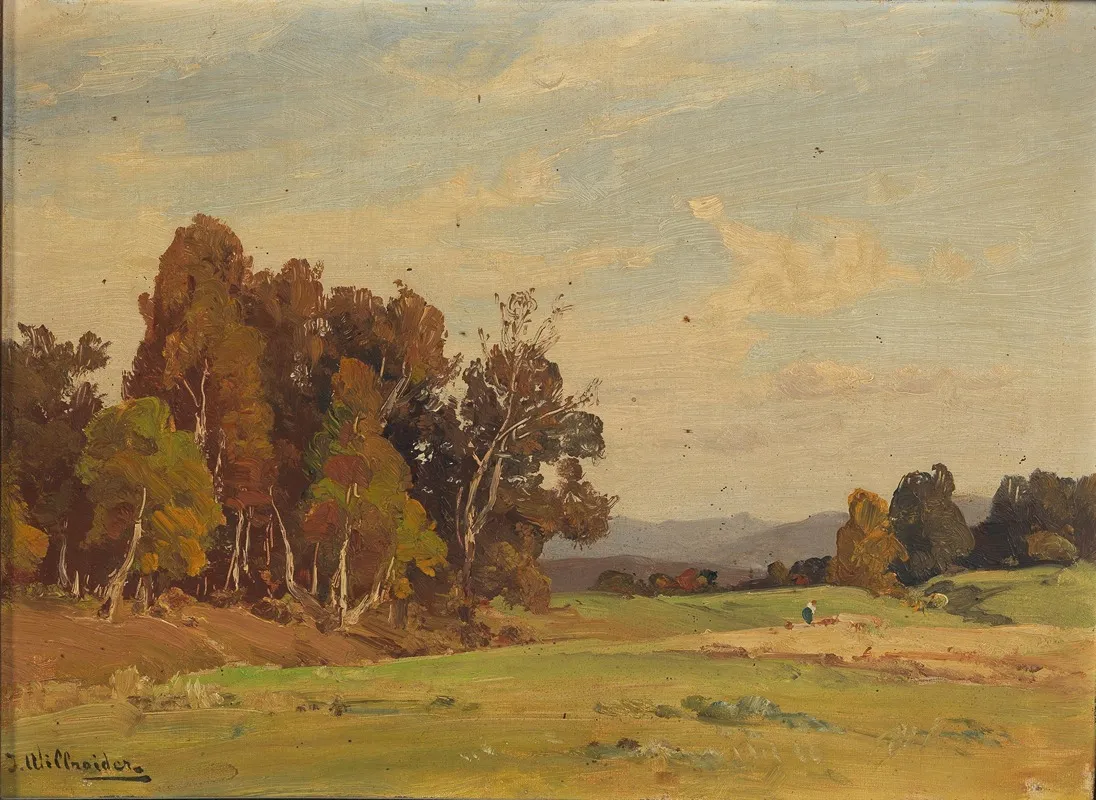 Aus Bernried by Josef Willroider - Canvas Print