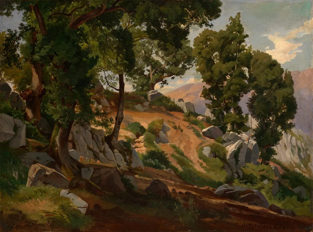 Aus Der Serpentara Bei Olevano