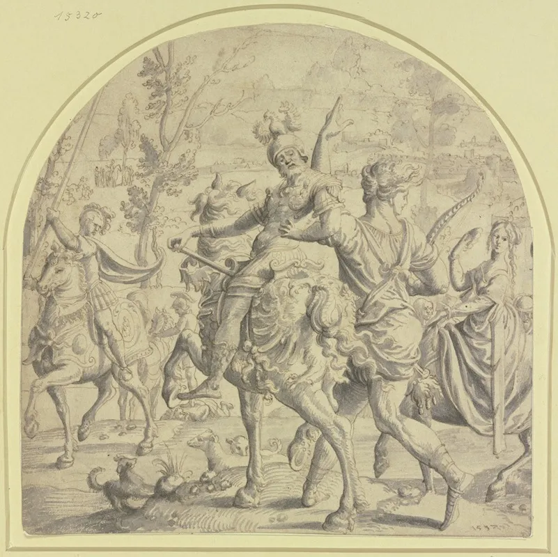 Ausritt Zur Jagd Allegorie Des Stolzes