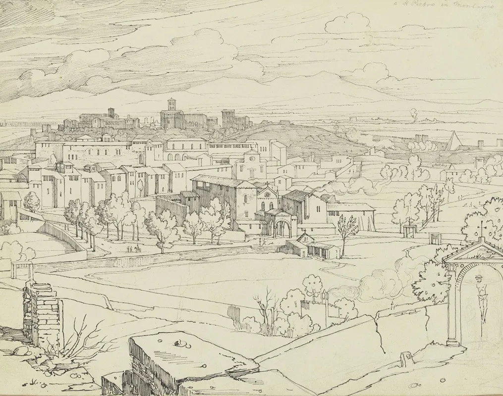 Aussicht Von S Pietro In Montorio